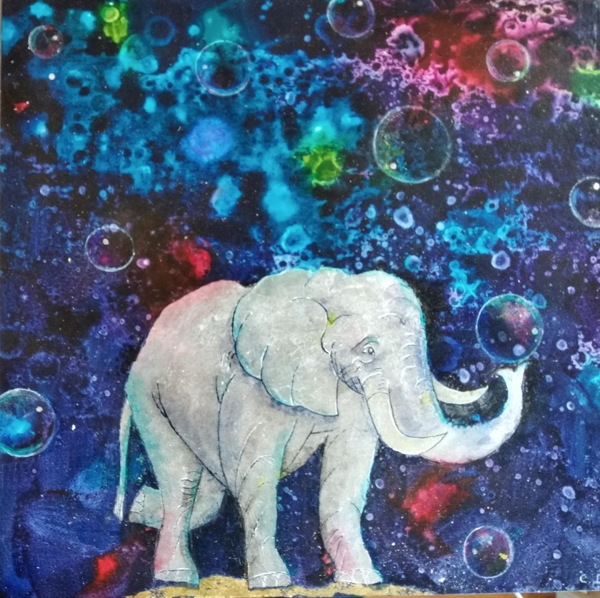 Elephant bubbles